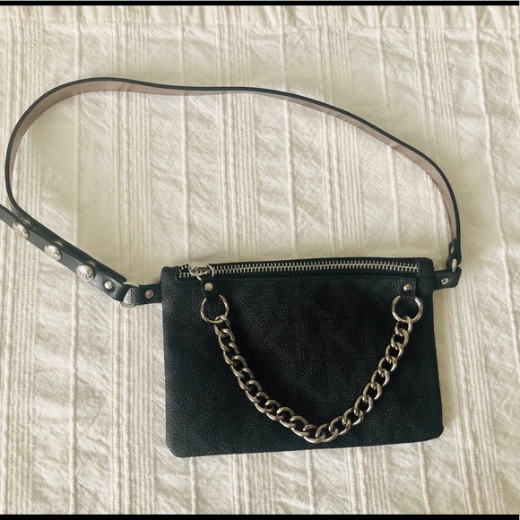 michael kors fanny pack with chain